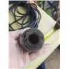 Image 4 : Air Compressor Hose, Vintage-style incandescent "trouble light" and Black Electric Cable -Damaged, s