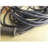 Image 5 : Air Compressor Hose, Vintage-style incandescent "trouble light" and Black Electric Cable -Damaged, s