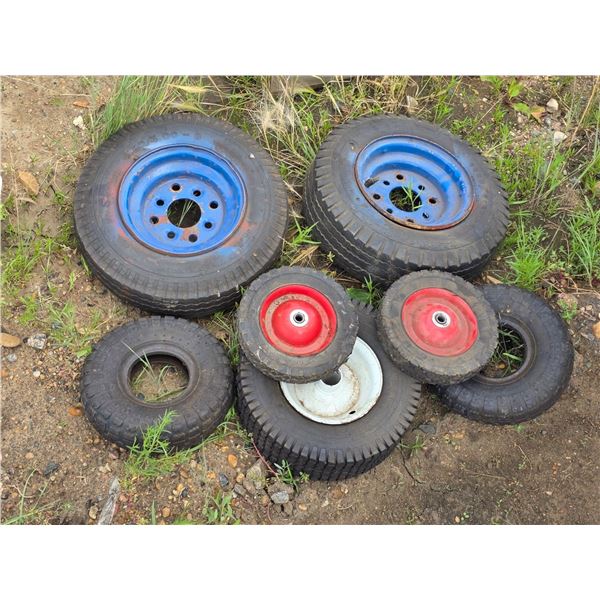 Various small tires- sizes vary