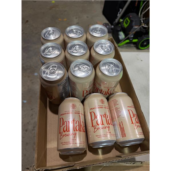 Partake peach Goose nonalcoholic beer