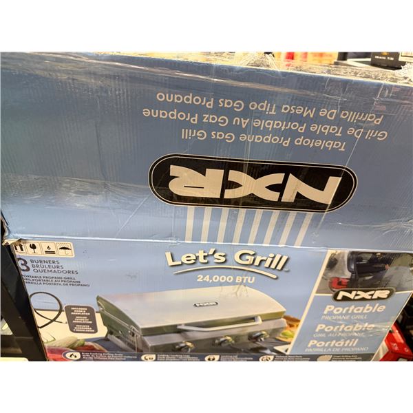 NRX portable propane, barbecue good used condition