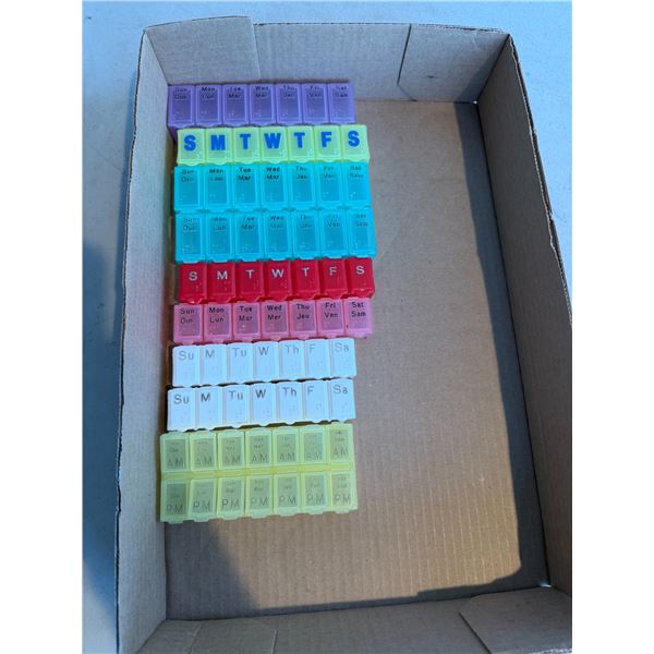 Pill organizers