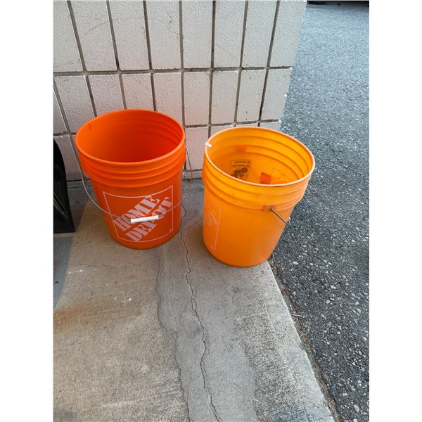 Home Depot buckets