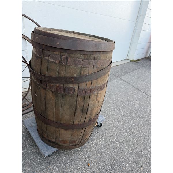 Rustic barrel