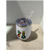 Image 1 : To go mug with straw