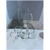 Image 1 : Pitcher and glasses