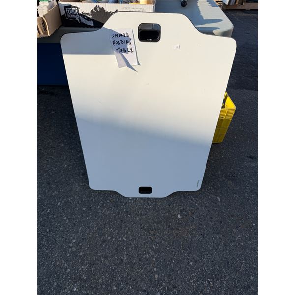 Small folding table