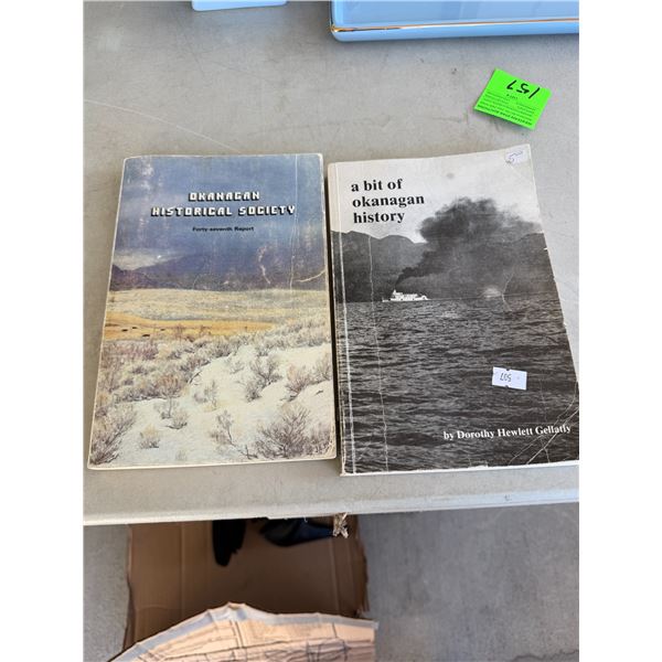 Okanagan history books