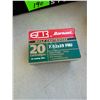 Image 1 : Rifle cartridges must have valid power