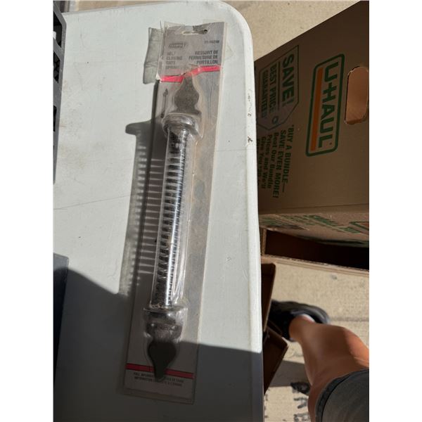 Self closing gate spring
