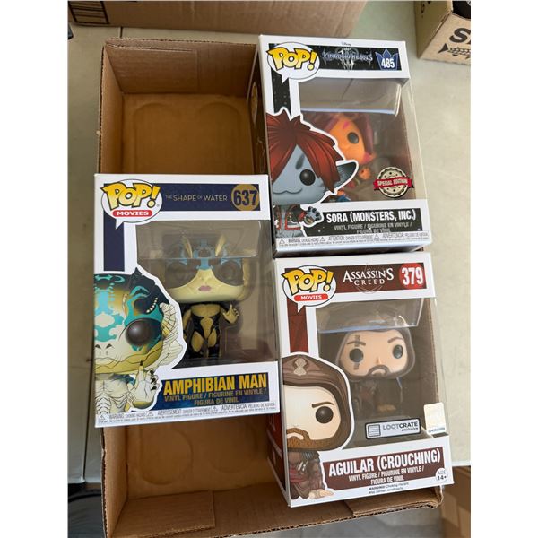 POP vinyl figures assorted