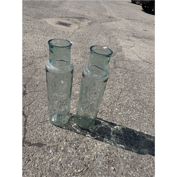 Decor vases 22 inches tall