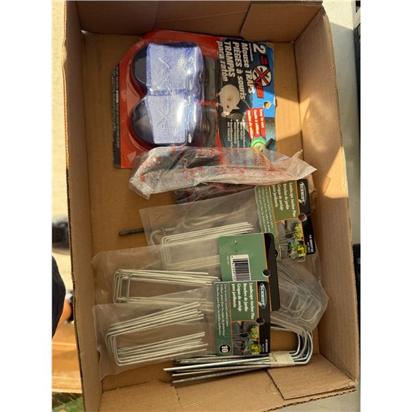 Mouse traps and Landscape Anchor pin