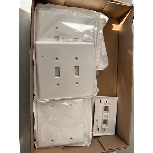 Electric switch plates