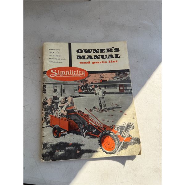 Owners manual
