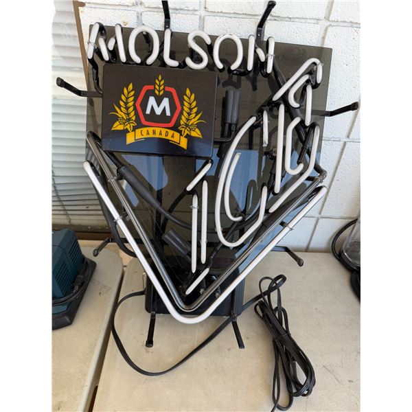 Molson light up sign needs repair