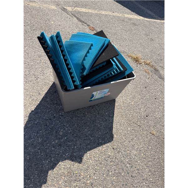 Soundproofing foam