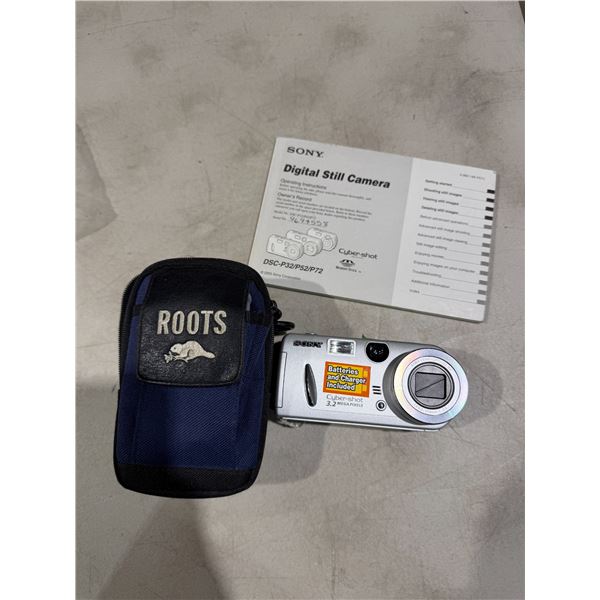 Sony Cyber-shot megapixels 3.2 camera