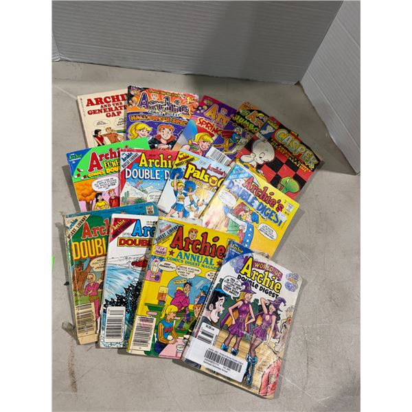 Archie comics and Casper comic