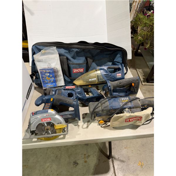 Ryobi to a lot, no batteries