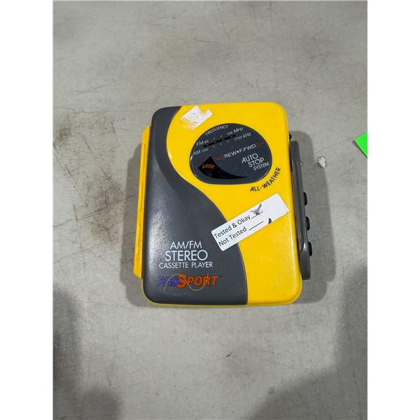 Pro sport Walkman
