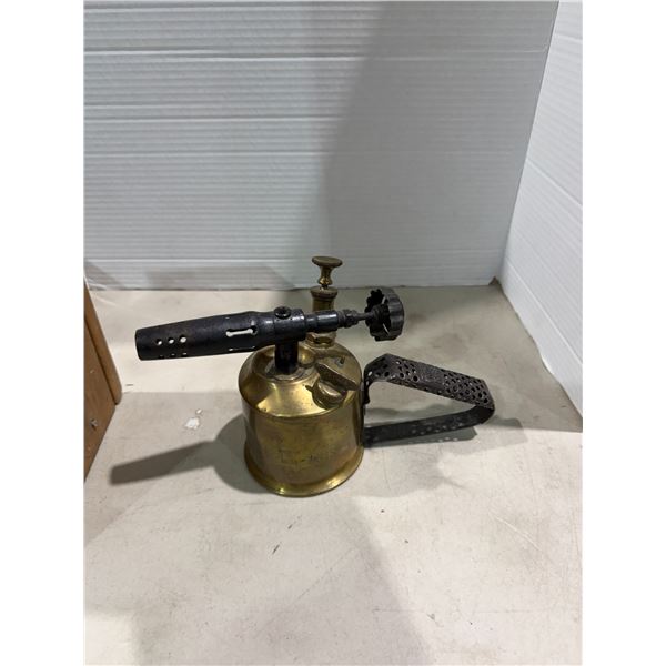 vintage brass blowtorch
