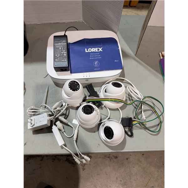 Security 4K ultra HD NVR and camera