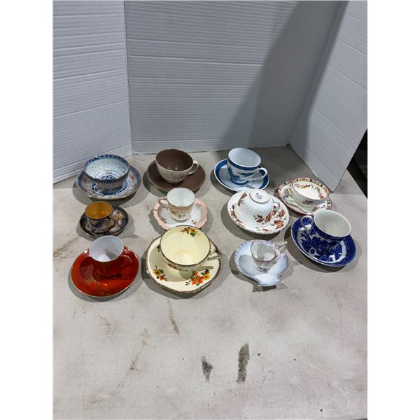 Tea cups and saucers
