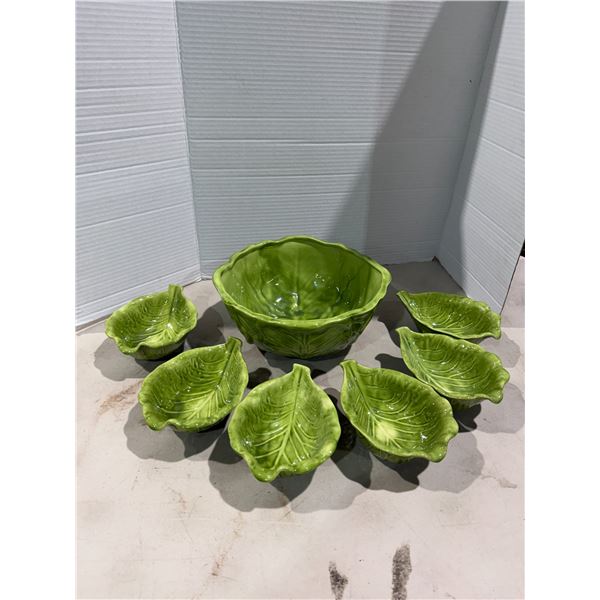 1976 Duncan enterprise pottery salad bowls