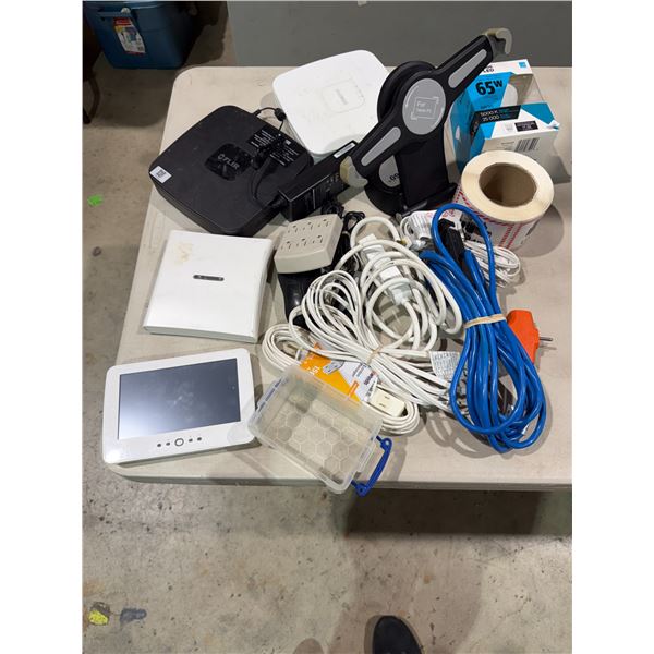 Electronic items and LED bulb and power cords