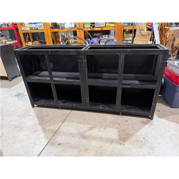Metal cabinet 8" x 16" x 40" tall