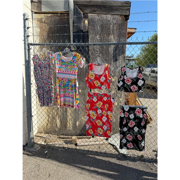 NWT dresses and skirts with tops size large