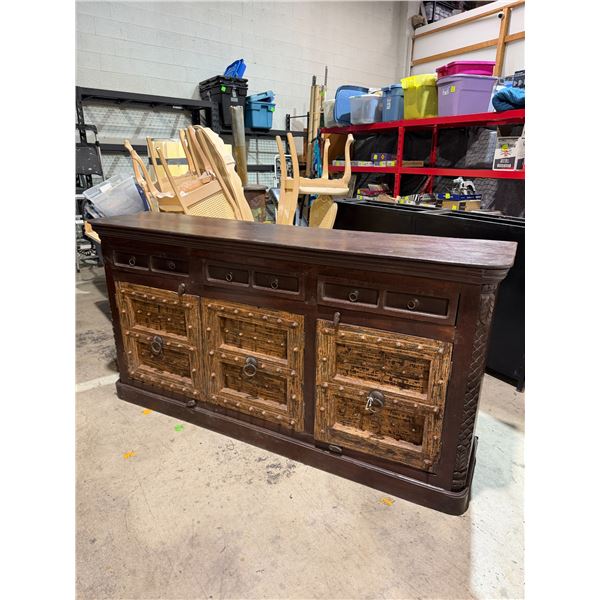 buffet 80" x 19" x 42" tall