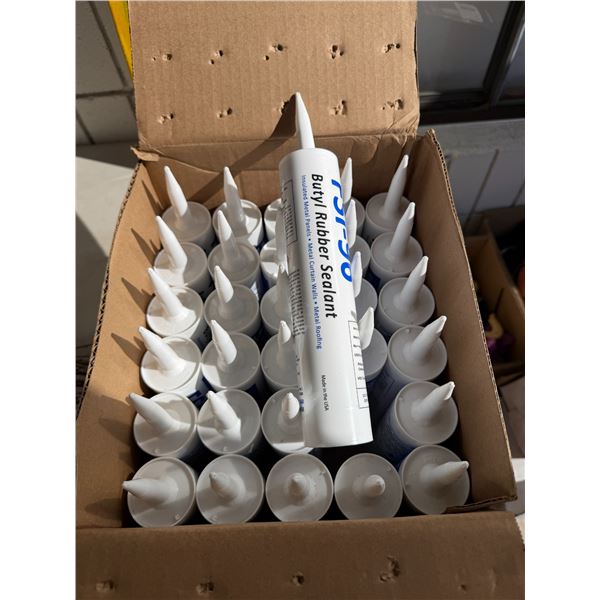 Case of New BUTYL rubber sealant