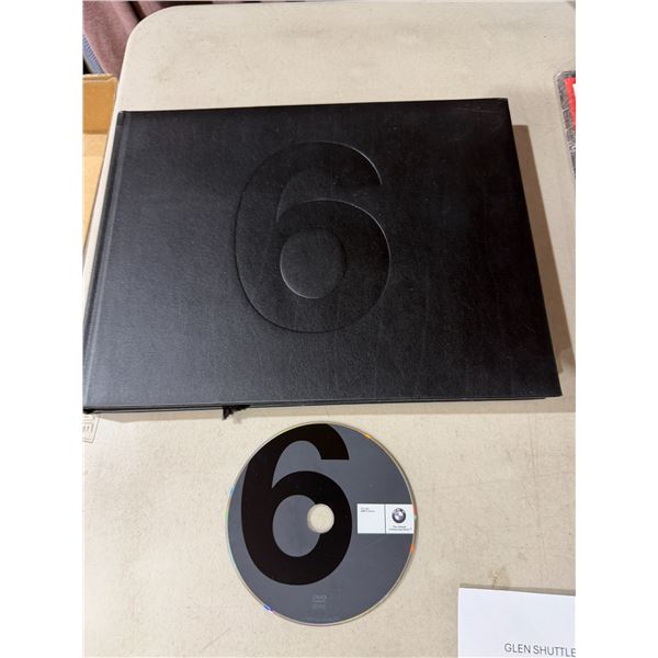 BMW six series book with CD