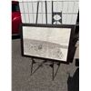Image 1 : Toronto framed artwork 33" x 23