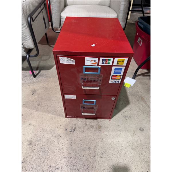 Filing cabinet 14 1/4" x 18" x 24" tall
