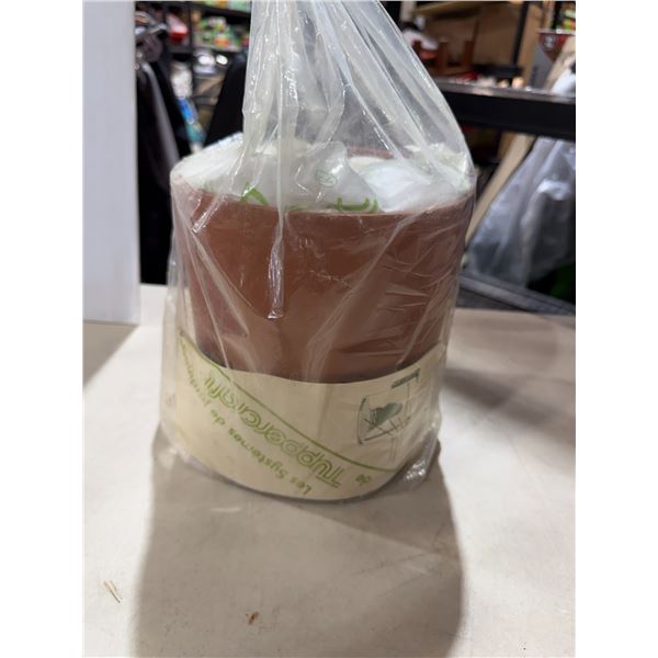 Tupperware planter