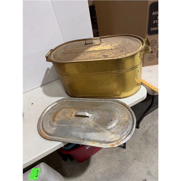 Boiler with extra lid