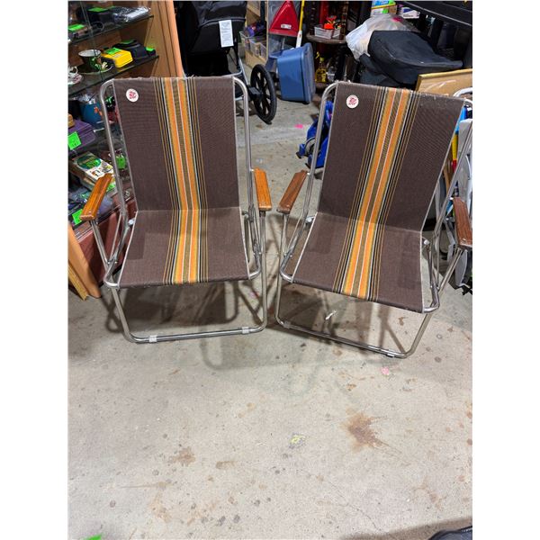 Vintage folding chair chairs