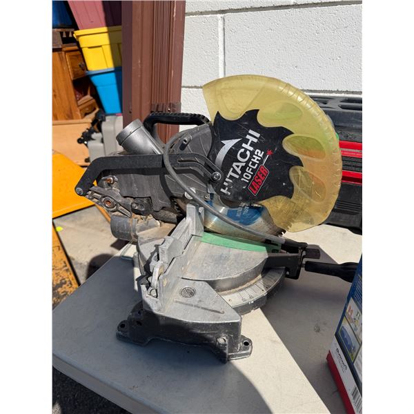 Hitachi miter saw