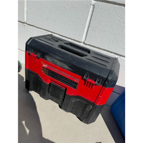 Milwaukee wet dry vac 2 gallon. We need to put that in there, right