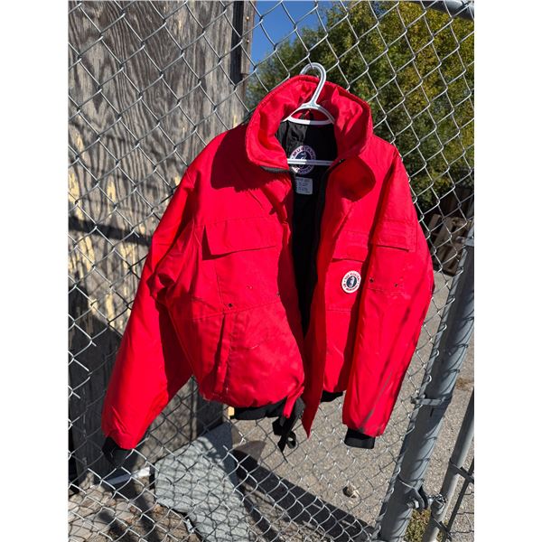 Mustang survival size large coat some