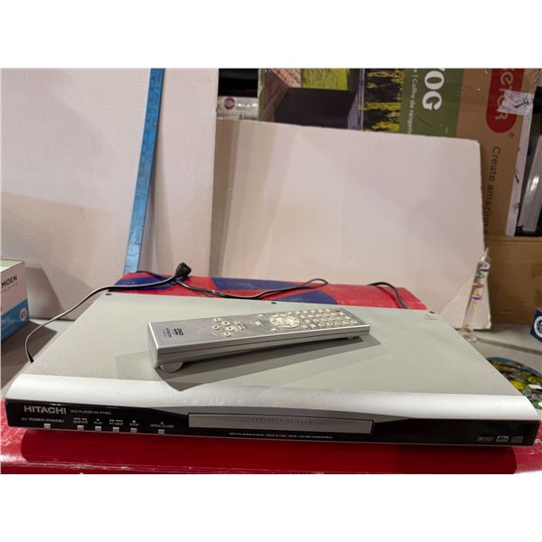 Tachie DVD player with remote