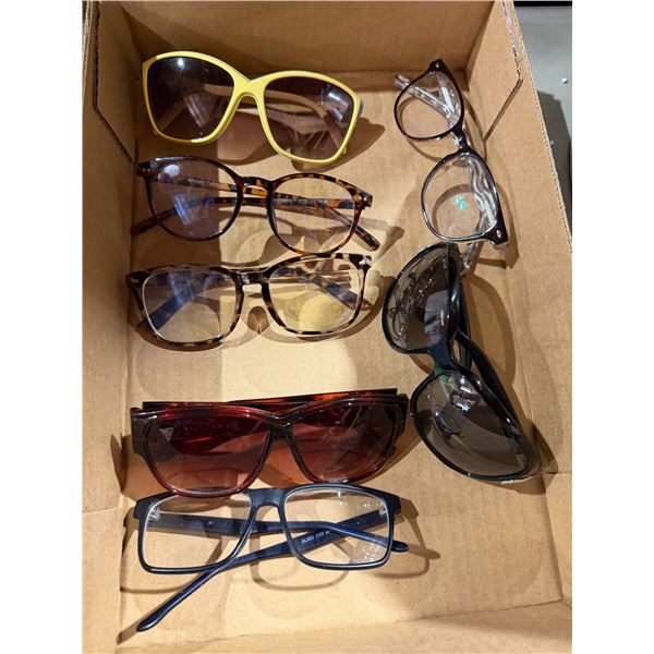 Assorted glasses