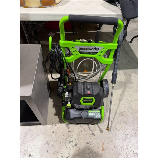 Green works 2100 psi pressure washer