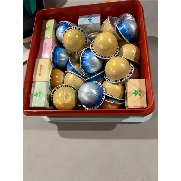 Nespresso pods