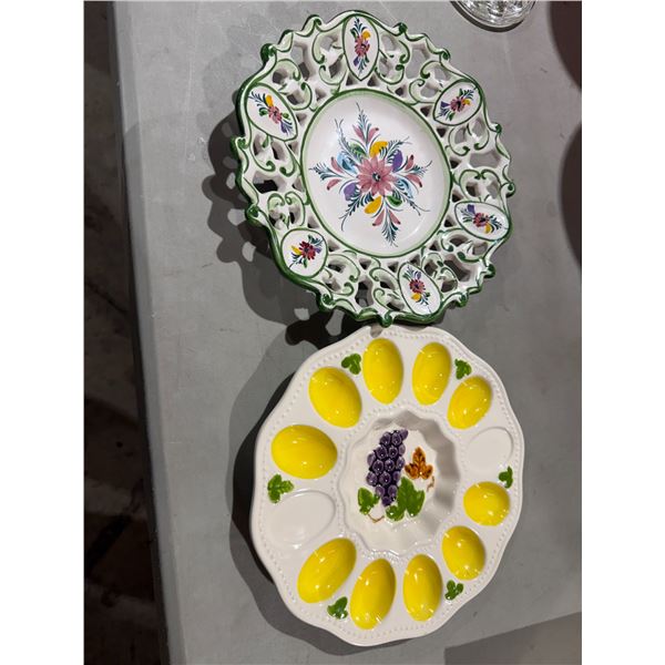 Egg platter and other platter
