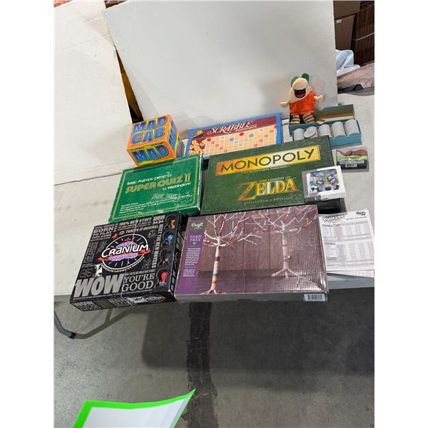 Assorted games coasters crafting