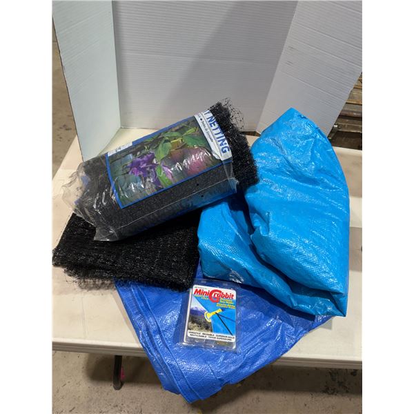 Netting tarps and tarp items